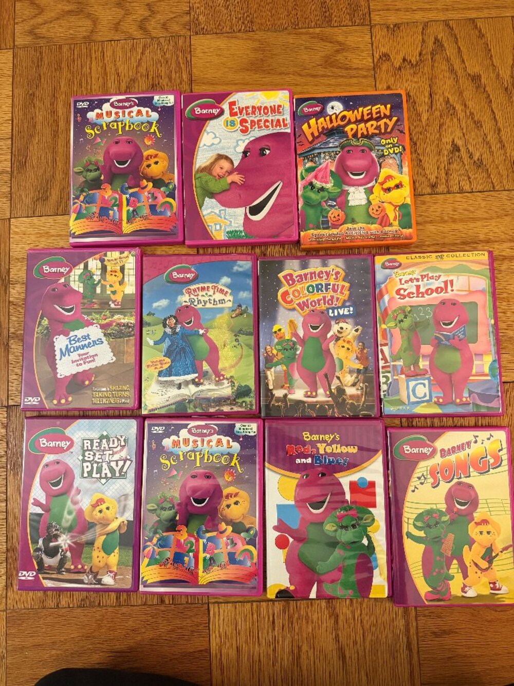 Barney 11 DVD Collection